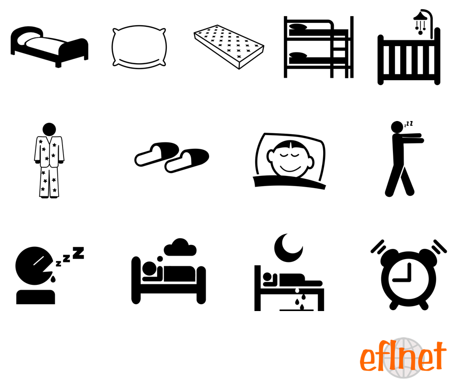 Bedtime - Picture Vocabulary Worksheets | EFLnet